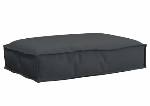 Perna pentru paleti pentru scaun Negru 60x40x8 cm Material Oxford - 1/5
