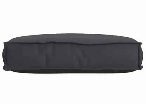 Perna pentru paleti pentru scaun Negru 60x40x8 cm Material Oxford - 3/5