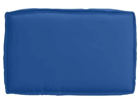 Perna pentru palet pentru șezut Albastru regal 60x40x8 cm Material Oxford - 5/5