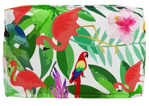 Perna Palet pentru șezut Junglă Tropicală 60x40x8 cm Țesătură Oxford - 4/5