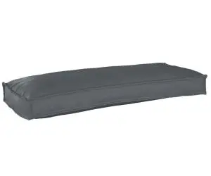 vidaXL Pătură pentru palete pentru bancă antracit 100 x 40 x 8 cm, din fabrică Oxford.