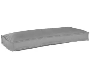 Pernă pentru Palet pentru Bancă Gri 100x40x8 cm Material Oxford