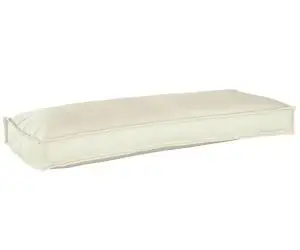 vidaXL Perna pentru bancă Crem 100x40x8 cm din material Oxford
