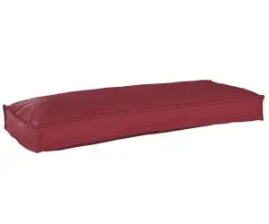 vidaXL Perna pentru palet pentru bancă bordo, 100 x 40 x 8 cm, din țesătură Oxford