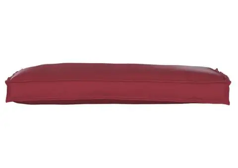 Perna pentru palet pentru bancă bordo, 100 x 40 x 8 cm, din țesătură Oxford - 2/5