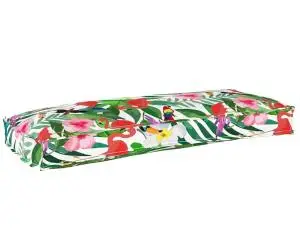 Căptușeală pentru palet de bancă Tropic Jungle 100 x 40 x 8 cm, material Oxford