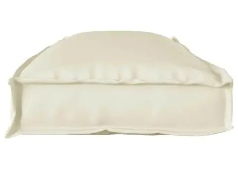 Pernă pentru palet pentru bancă crem 110x40x8 cm din material Oxford - 3/5