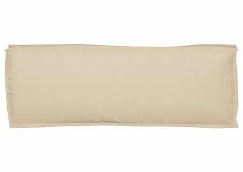 Pernă pentru pallet pentru bancă Bej 110 x 40 x 8 cm, Fabric Oxford - 4/5