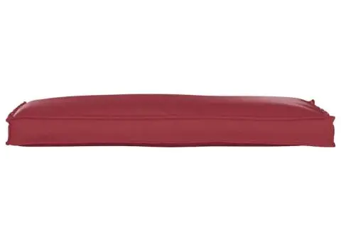 Căciulă din palet pentru bancă bordo 110 x 40 x 8 cm, din material Oxford - 2/5