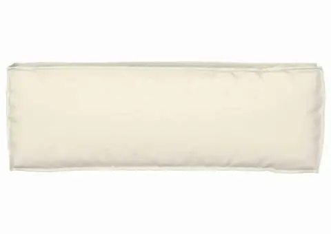 Cuscus pentru palet , pentru bancă, crem, 120 x 40 x 8 cm, din material Oxford. - 4/5