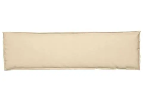 Perna pentru palet pentru bancă, bej, 140 x 40 x 8 cm, din fabrică Oxford - 4/5