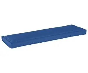 Perna pentru bancă albastru regal 140 x 40 x 8 cm fabricată din Oxford