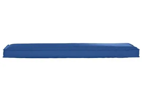 Perna pentru bancă albastru regal 140 x 40 x 8 cm fabricată din Oxford - 2/5