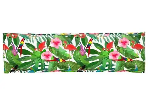 Perna pentru palete pentru bancă Tropice Jungle 140x40x8 cm, din fabrică Oxford - 4/5