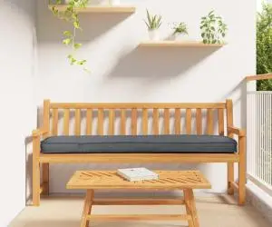 vidaXL Culoare Pallet Cushion pentru Bancă Antracit 180x40x8 cm Fabrică Oxford