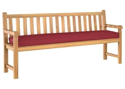 Cushion pentru bancă Bordo 180x40x8 cm Fabrică Oxford - 3/5