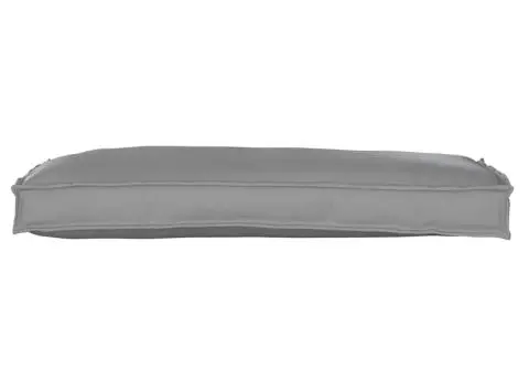Perne pentru bancă 2 buc Gri 100x40x8 cm Fabrică Oxford - 3/5