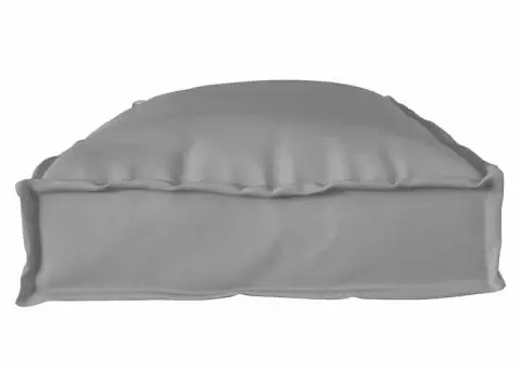 Perne pentru bancă 2 buc Gri 100x40x8 cm Fabrică Oxford - 4/5