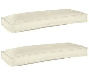 vidaXL Perne pentru bancă 2 buc Crem 100x40x8 cm Fabrică Oxford