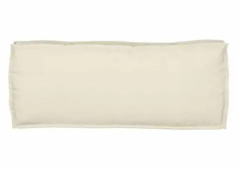 Perne pentru bancă 2 buc Crem 100x40x8 cm Fabrică Oxford - 5/5