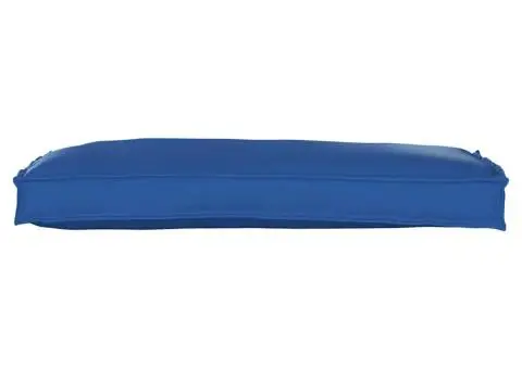 Perne pentru Palete pentru Bancă 2 buc Albastru Regal 100x40x8 cm - 3/5