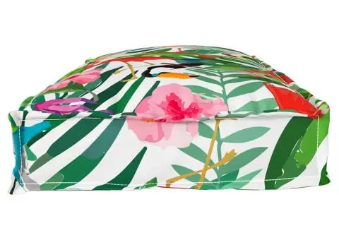 Perne pentru Palete pentru Bancă 2 buc Jungla Tropicală 100x40x8 cm Fabric Oxford - 4/5