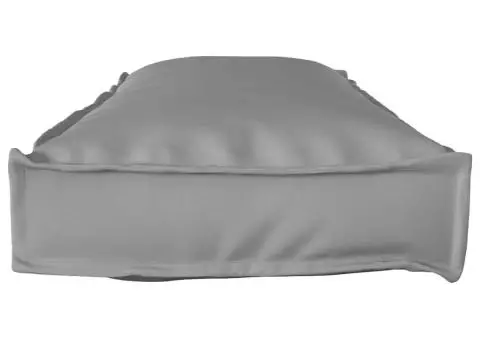 Perne pentru Paletă pentru Bancă 2 buc Gri 120x40x8 cm Material Oxford - 4/5