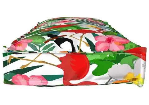 Perne pentru bancă 2 pcs Jungla Tropicală 120x40x8 cm Material Oxford - 4/5