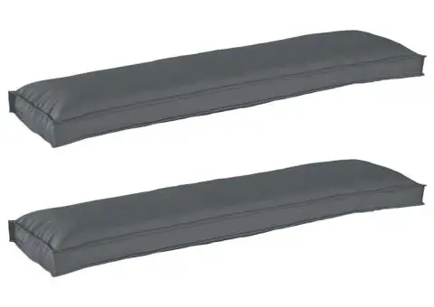 Perne pentru palet de bancă 2 buc Antracit 150x40x8 cm Fabrică Oxford - 1/5