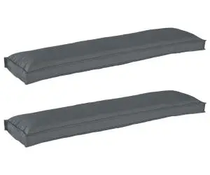 vidaXL Perne pentru palet de bancă 2 buc Antracit 150x40x8 cm Fabrică Oxford