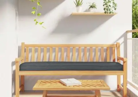 Perne pentru Bancă 2 buc Antracit 180x40x8 cm Fabric Oxford - 1/5