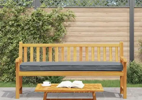 Perne Palet pentru Bănci 2 pcs Antracit 200x40x8 cm Fabric Oxford - 1/5