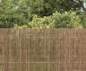 vidaXL Gard din stuf pentru grădină 500x140 cm