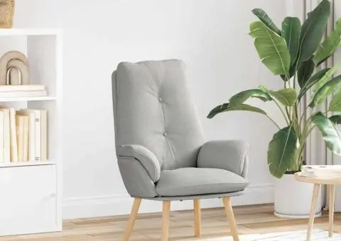 Fotoliu Relaxant Gri Cloud - 1/5