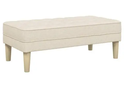 Bancă, 113x57x39 cm, pânză - 4/5