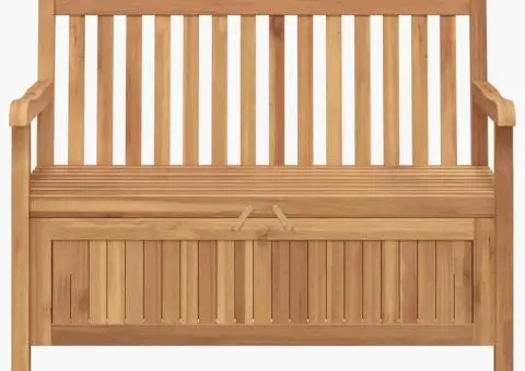 Bancă de grădină cu șemineu cu depozitare Maro 228 x 60 x 90 cm - 5/5