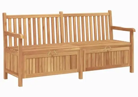 Bancă de grădină cu șemineu cu depozitare Maro 228 x 60 x 90 cm - 2/5