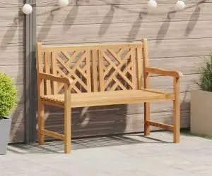 Bancă de grădină Maro 228 x 60 x 90 cm Lemn masiv de tec
