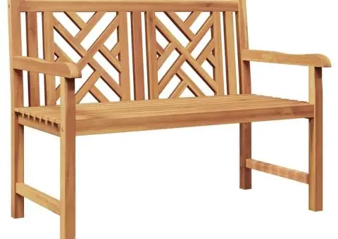 Bancă de grădină Maro 228 x 60 x 90 cm Lemn masiv de tec - 2/5