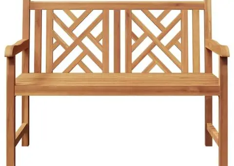 Bancă de grădină Maro 228 x 60 x 90 cm Lemn masiv de tec - 4/5