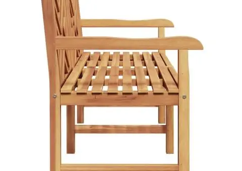 Bancă de grădină Maro 150 x 60 x 90 cm Lemn masiv de tec - 5/5