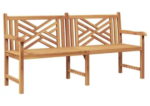 Bancă de grădină Maro 228 x 60 x 90 cm Lemn masiv de tec - 2/5