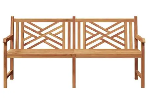 Bancă de grădină Maro 228 x 60 x 90 cm Lemn masiv de tec - 4/5