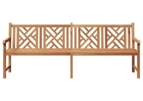 Bancă de grădină Maro 228 x 60 x 90 cm Lemn masiv de tec - 4/5