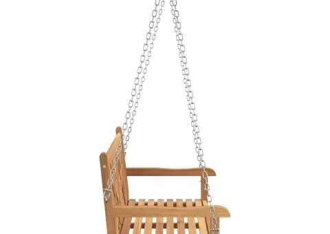 Bancă swinging Altele Maro 114 x 60 x 64 cm Lemn masiv de tec - 5/5