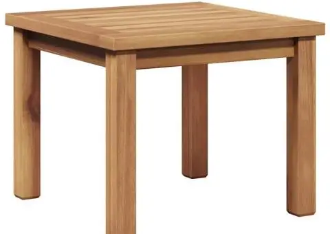 Masă de cafea Maro 45 x 45 x 36 cm Lemn masiv de tec - 2/5