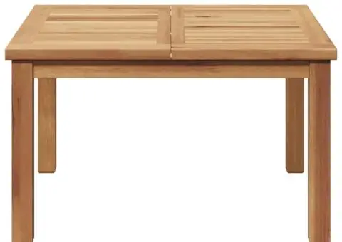 Masă de cafea Maro 60 x 60 x 36 cm Lemn masiv de tec - 5/5