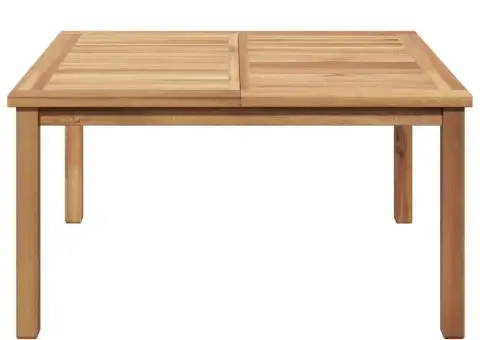 Masă de cafea Maro 85 x 85 x 45 cm Lemn masiv de tec - 5/5