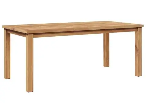 Masă de cafea Maro 110 x 55 x 45 cm Lemn masiv de tec - 2/5