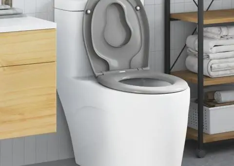 Capac WC de familie, șezut de copii, eliberare rapidă duroplast - 1/5